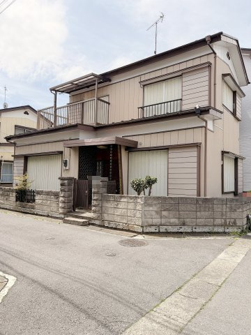 春日部市緑町1丁目の外観|住宅地になじんでいるお家です！
