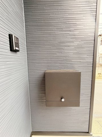 加須市南町第3　全3棟の防犯設備|モニター付きインターフォンとポスト！
