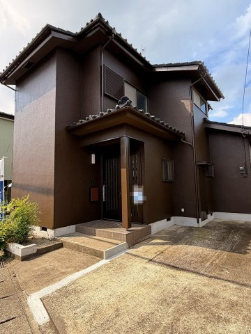 久喜市鷲宮1期の外観|落ち着いたブラウンの外観がお洒落です！