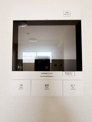 サンクレイドル春日部の防犯設備|モニターで来客を確認！