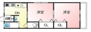 セビーヌ鈴蘭台の間取り