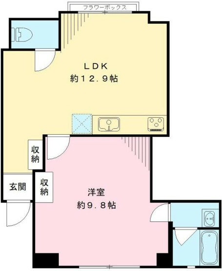【間取り】 | 田園調布２丁目賃貸　