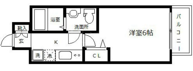 セレニテ北浜の間取り