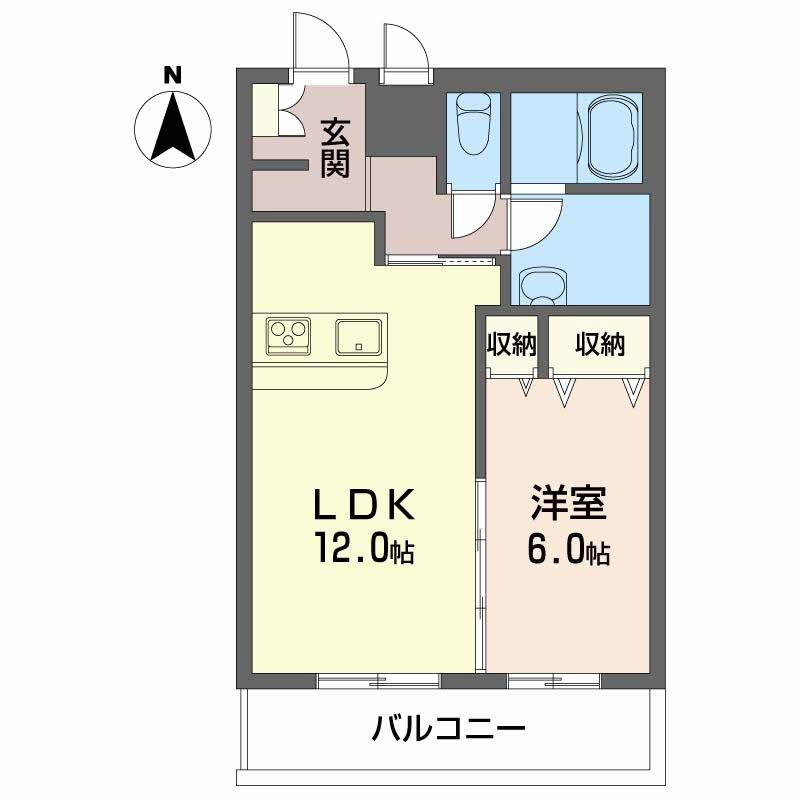 マンションドム北福島|マンションドム北福島 102号-3