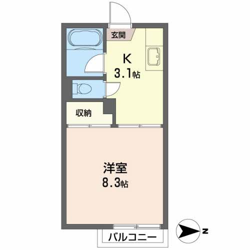 那須アパート|那須アパート 202号-13