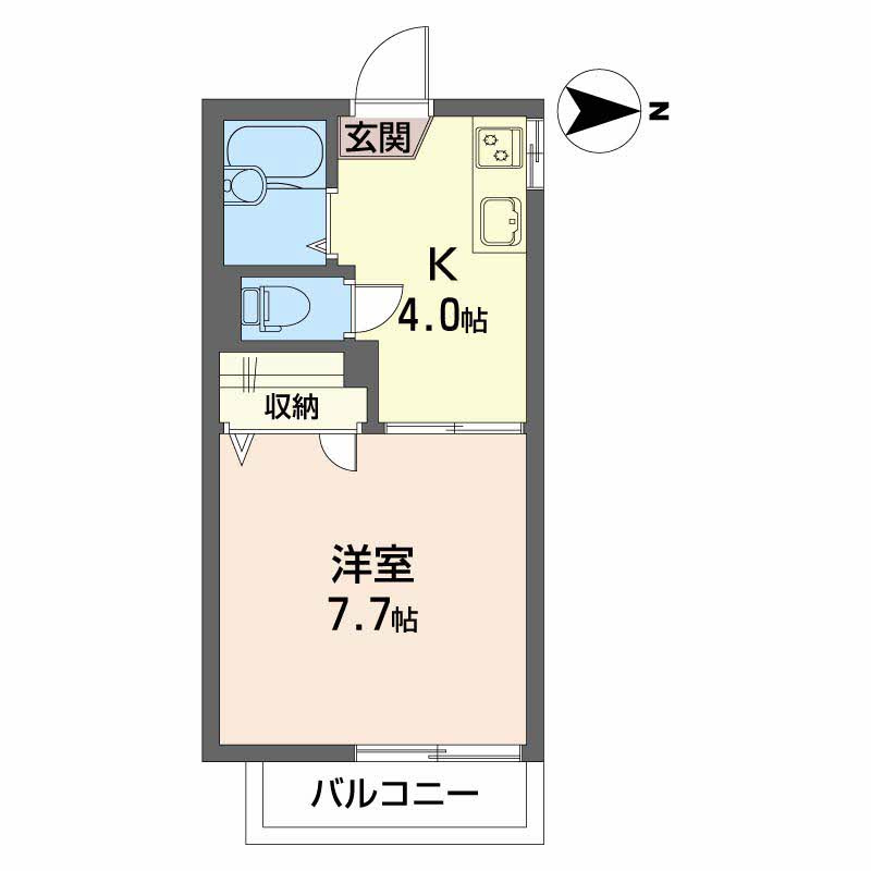 二階堂アパート|二階堂アパート 201号-3