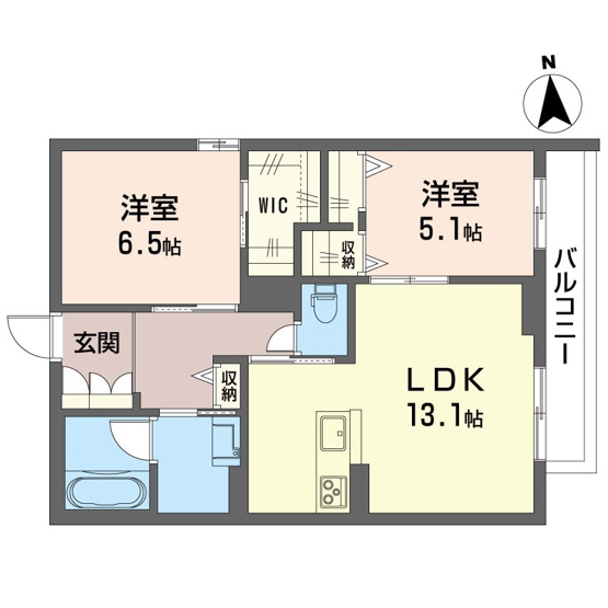 【間取り】 | ヴィル・ナタル