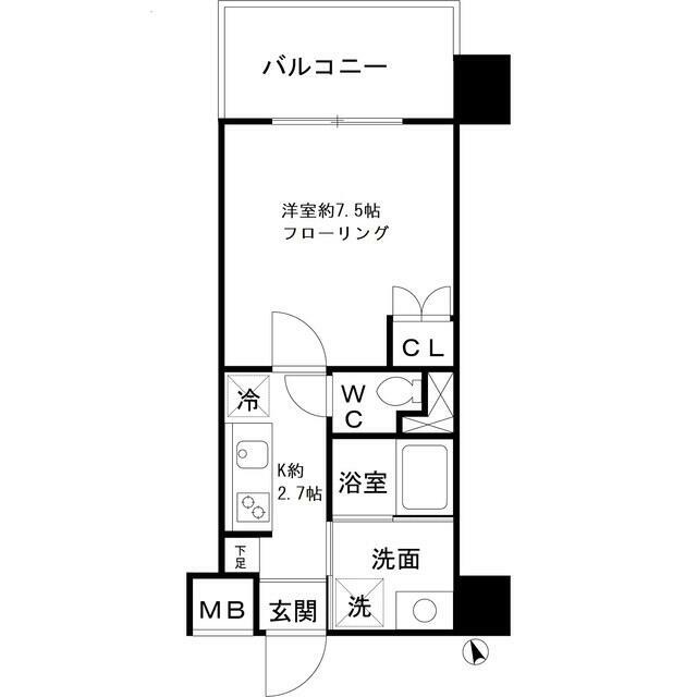 テルマエドムス根岸の間取り