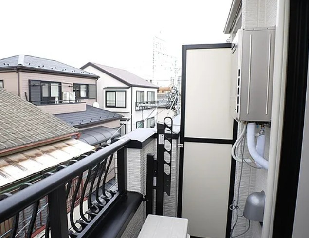 MELDIA東向島のバルコニー