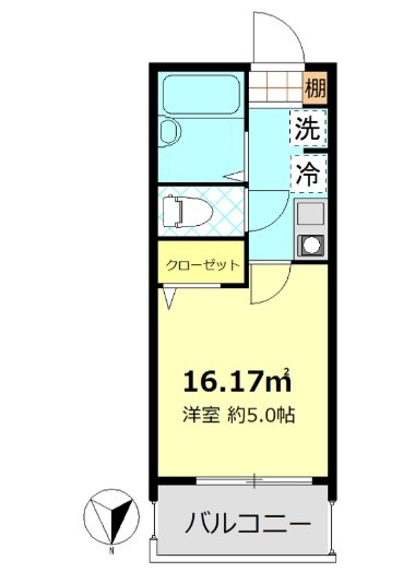 MELDIA東向島の間取り