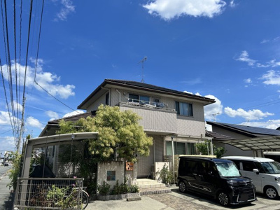 【外観】 | 小浜町売家 | 瓦一体型太陽光パネル搭載！パナホーム施工のこだわり注文住宅

