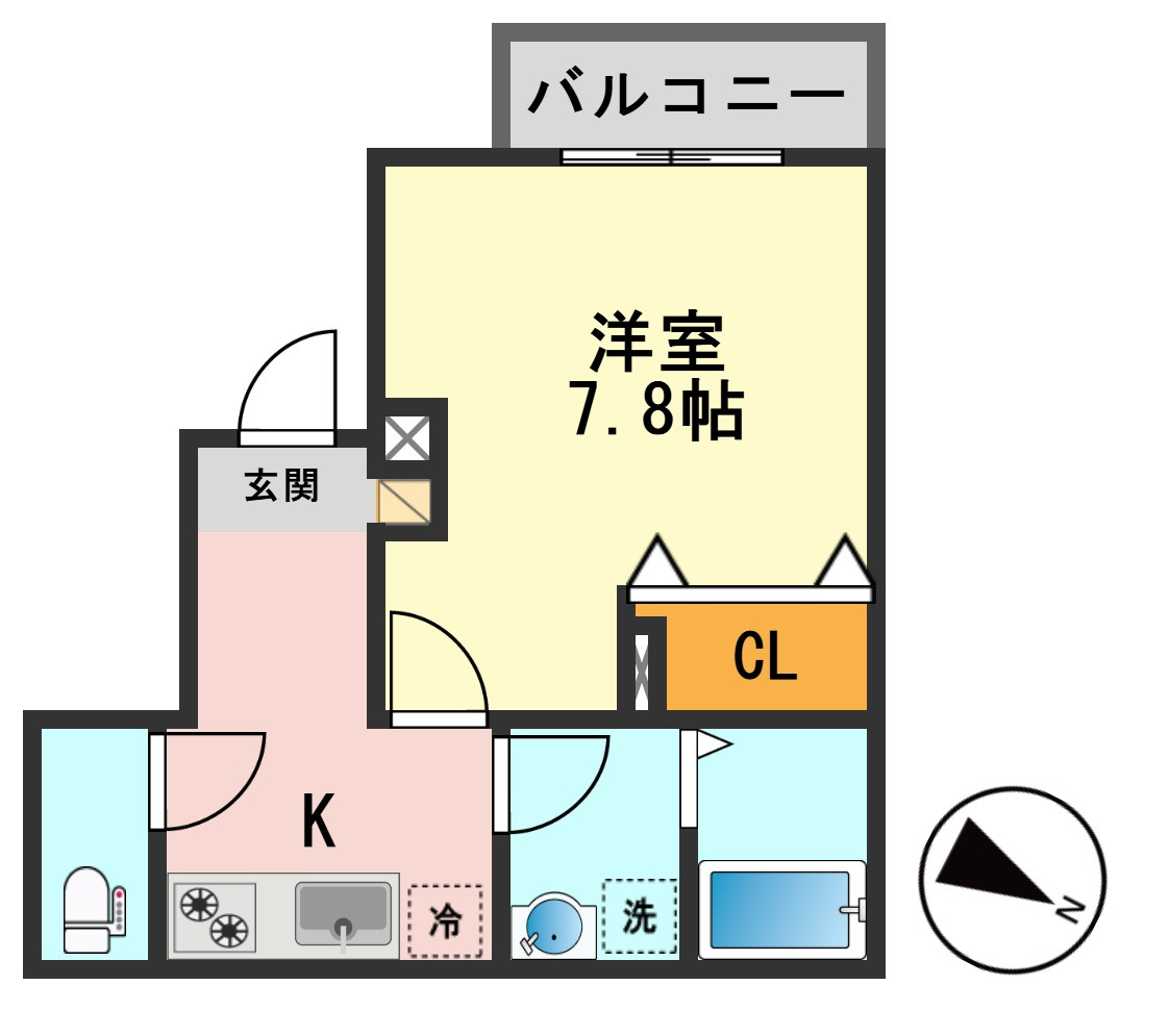リコリスの間取り