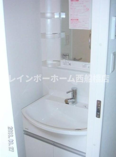 アクシズA棟の洗面所