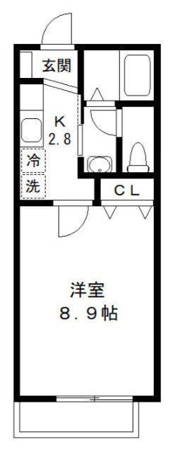 アクシズA棟の間取り
