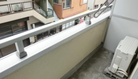 田端シティークレストのバルコニー|※別部屋写真