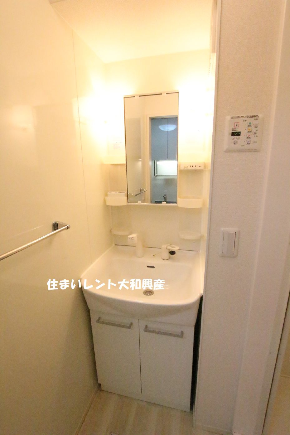 ドミールの独立洗面台