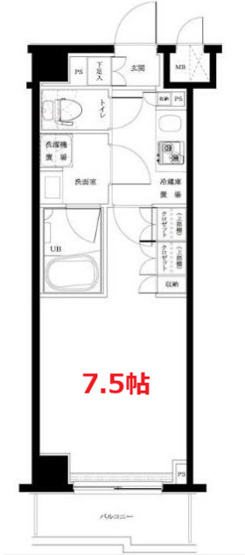 【間取り】 | ルーブル下丸子伍番館 | 間取り