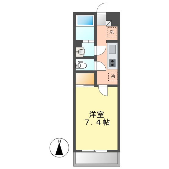 【間取り】 | belle ville Hiranaka | belle ville Hiranaka