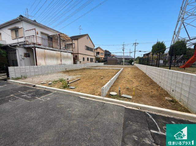 ◆八尾市神宮寺　新築一戸建ての外観|現在の進捗状況です！順調に作業進行中、完成が待ち遠しいです！詳細の間取り等、お気軽にお問い合わせください！