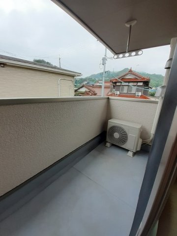 セリシールＢのバルコニー