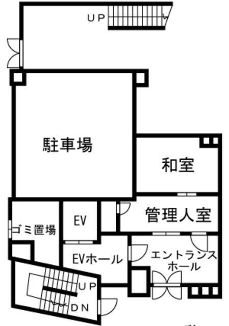 メゾンアワジⅡの区画図