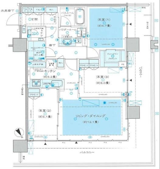 【間取り】 | シティタワー新宿