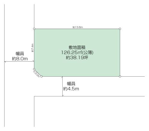 泥亀1丁目 土地の画像