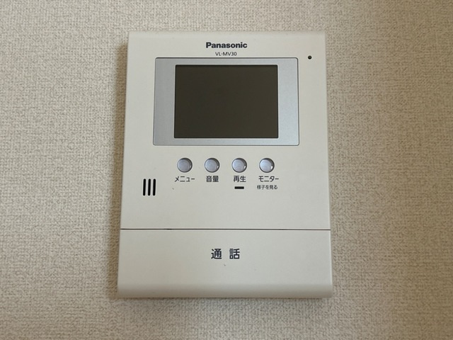 ヴィラ・オアシス|カメラ付インターホン