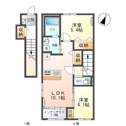 D・CスクエアⅢの間取り|間取図
