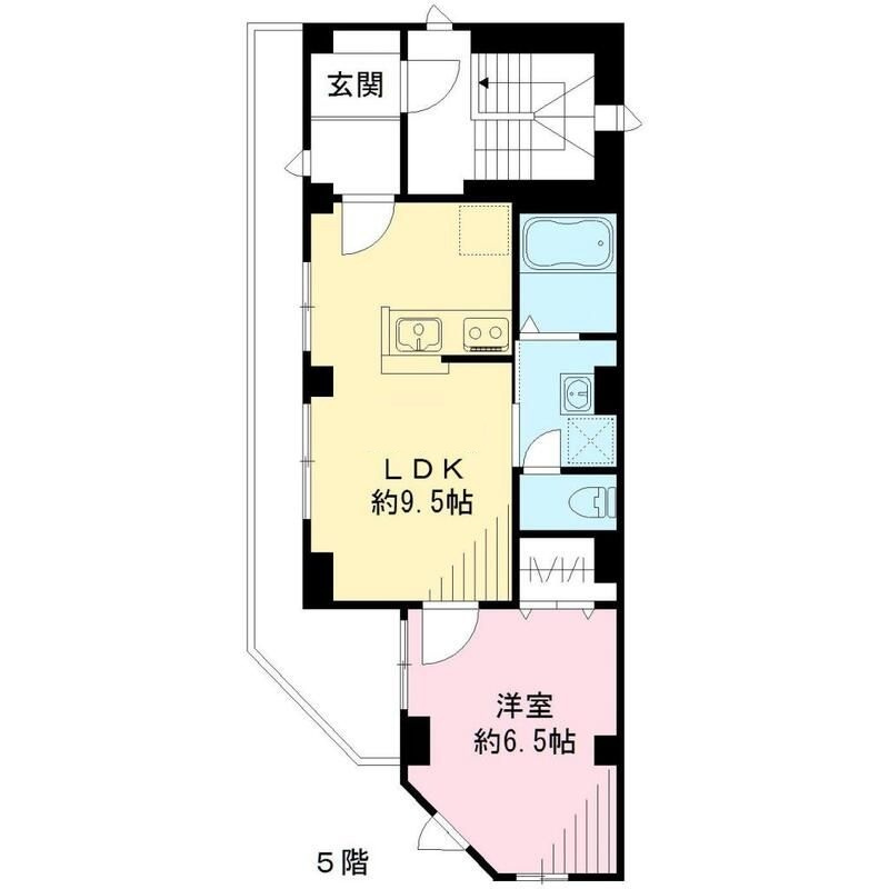 ブルーミア駒込の間取り|間取りです。