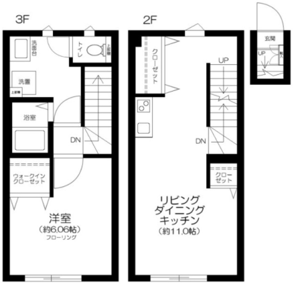 エイマレジデンスの間取り