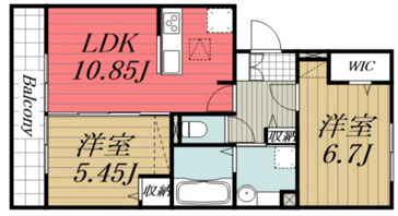 【間取り】 | D-roomちはら台　E