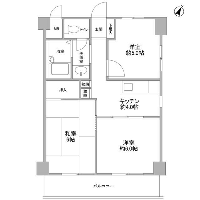 ハイツビクトリーの間取り