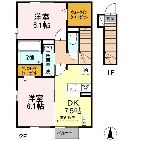 Ｂｅｌｌｅ Ｆｌｅｕｒの間取り