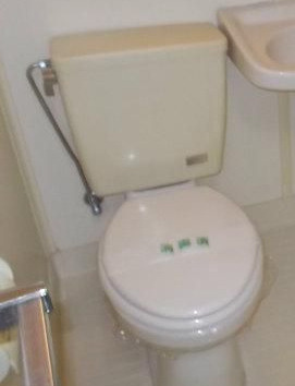 クレージュハイツのトイレ