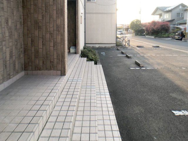 エスポワール渡利 Ｃのエントランス|エントランス