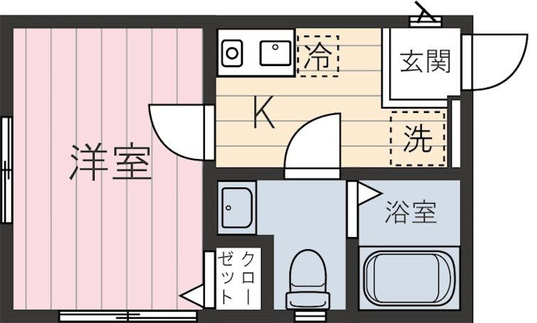 チャルテ西早稲田Ⅱの間取り|間取りです。