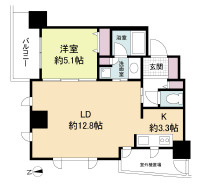 【間取り】 | クロスレジデンス大阪新町