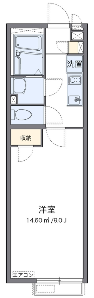 クレイノテラスハウス の間取り