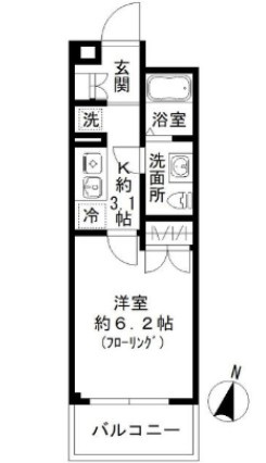N-stage 草加新田の間取り