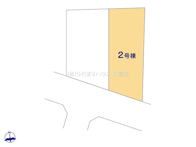 古河市東本町　新築一戸建て　02　リーブルガーデンの区画図|全2棟