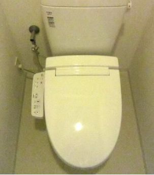フェールメゾン西大島のトイレ|シンプルで使いやすいトイレです