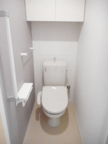 ソルフォルテのトイレ|ゆったりとした空間のトイレです