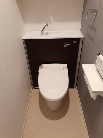 ル・リアン柏の葉Ⅱのトイレ|トイレもきれいです