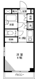 【間取り】 | シャトリエ駒込 | 間取りです。
