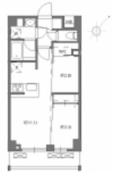 【間取り】 | ジニア西馬込アジールコート
