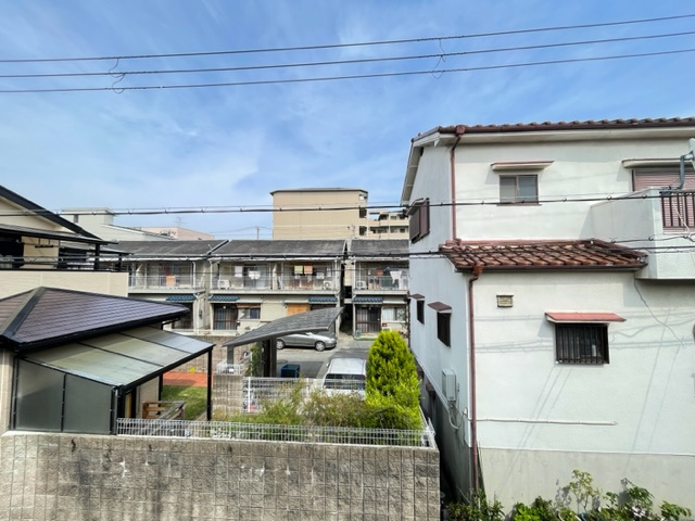 豊中市小曽根３丁目のテラスの展望