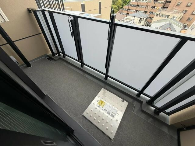 Ｇａｒｄｅｎ　Ｘａｖｉｓ不動前のバルコニー|お洗濯にも便利なバルコニー付き