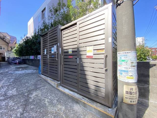 北口ビレッジのその他共用部分|便利な敷地内ゴミ置き場です！