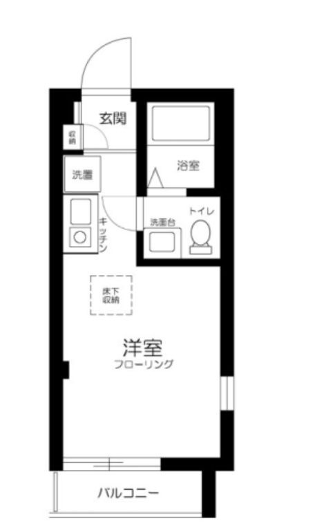 ポールフラッグ木場の間取り